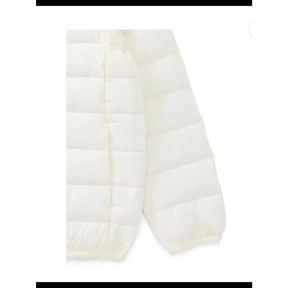 Nwt Ozark Trail Girls Everyday Puffer Ivory Jacket